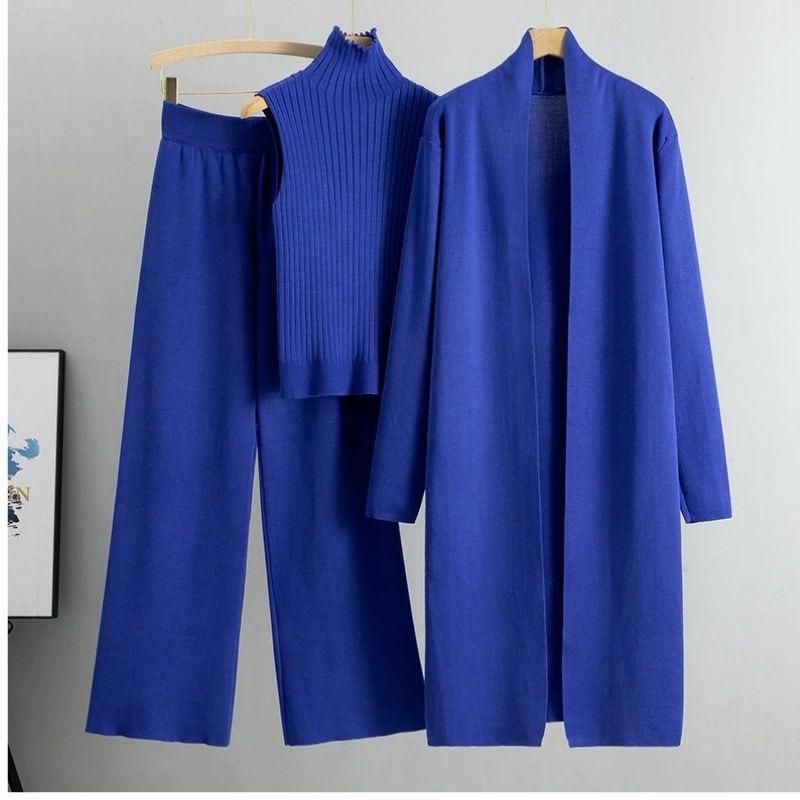 Elegant 3 - Piece Winter Knit Co-ord set